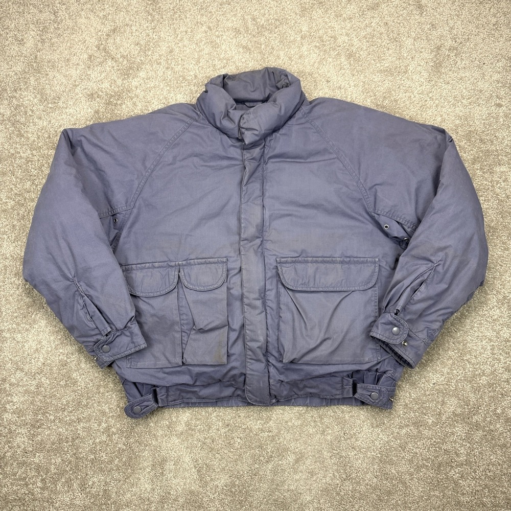 Vintage 90s Eddie‎ Bauer Purple Down Puffer Jacket Large